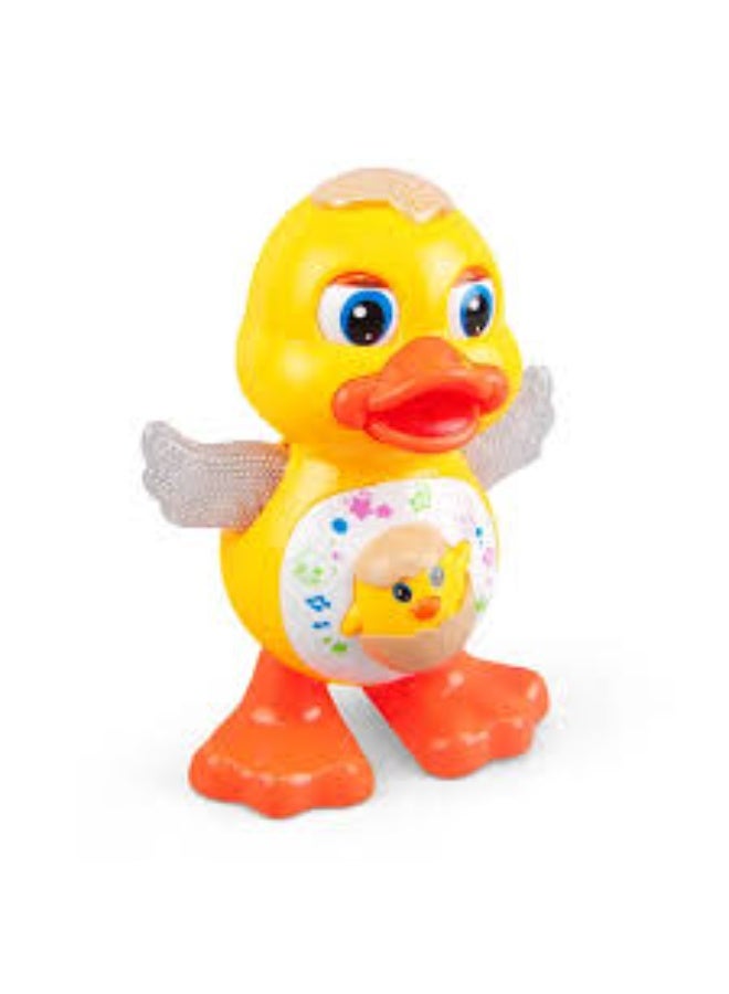 A dancing duck lantern with colorful movements and lights, accompanied by cheerful Ramadan melodies. AM - Image 1